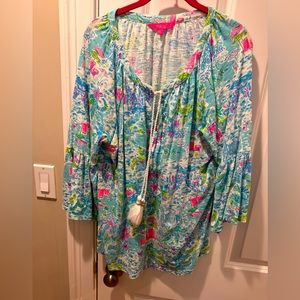 Lilly Pulitzer top XL